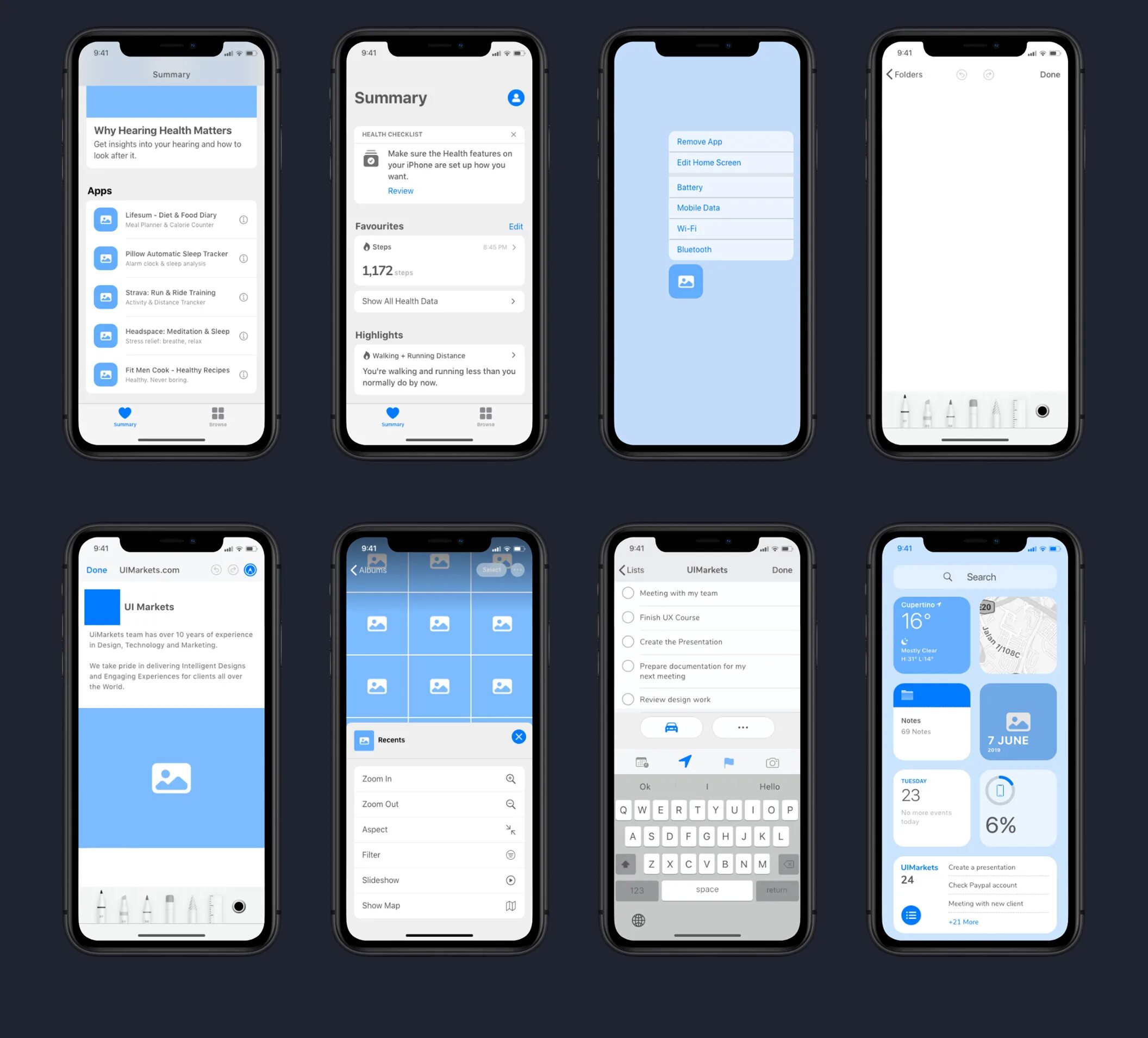 Element ios. Ui kit iphone 14. ios 14 ui kit. ui kit приложения. ui кит приложение.