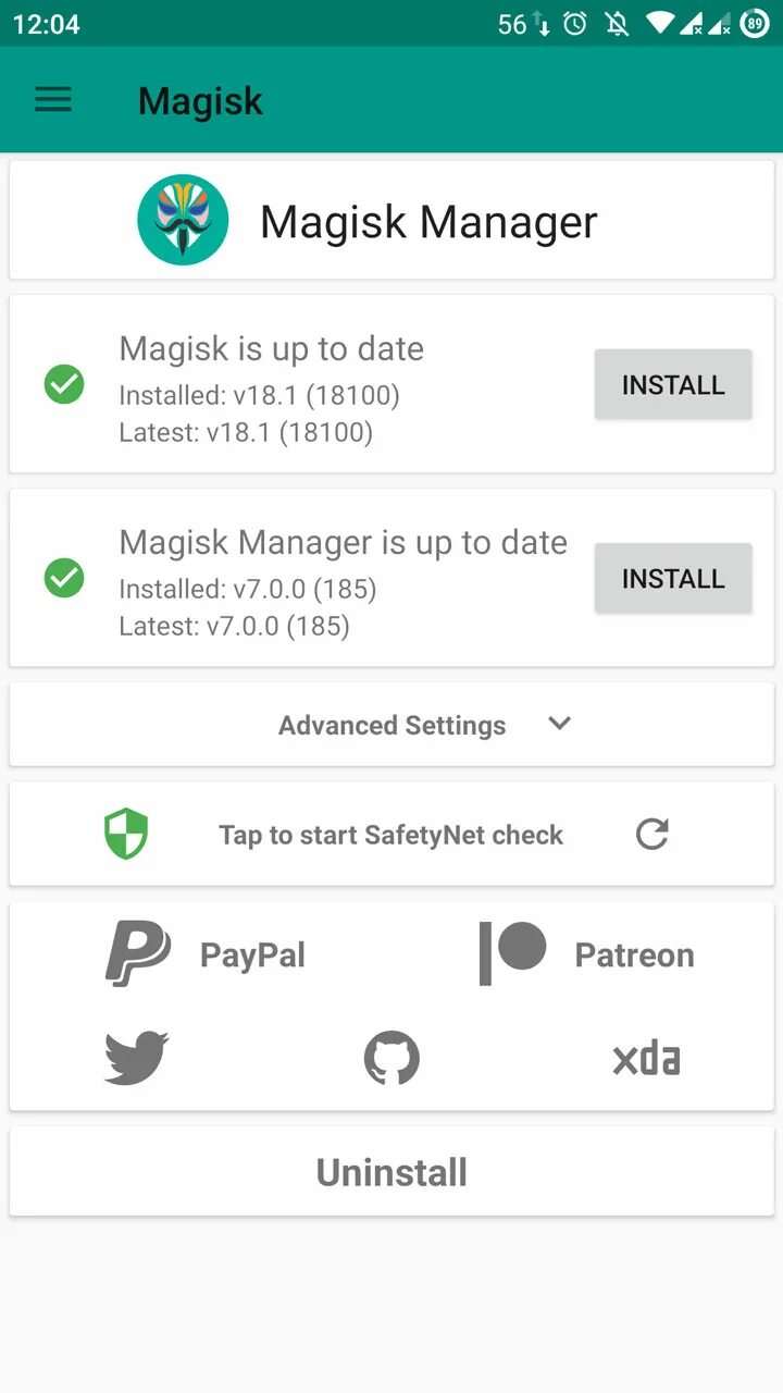 Установить 5.1 1. Magisk Manager. Magisk setting. Magisk Canary. Magisk 25.2.