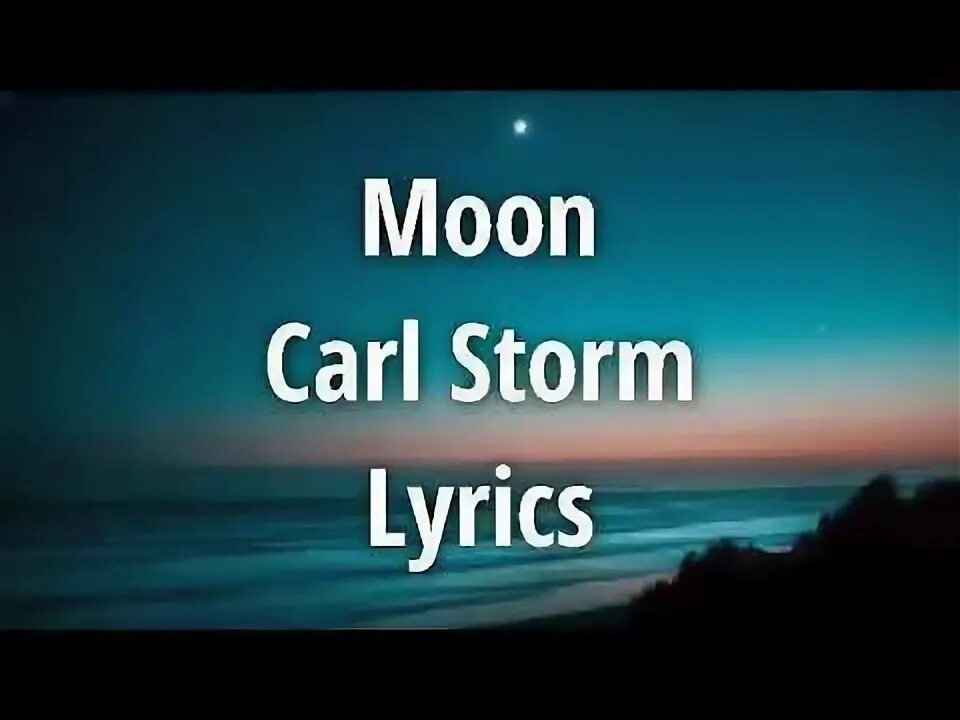 Carl Storm. Carl Storm слушать Moon. Johann Carl Storm.