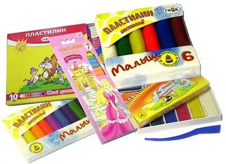 Виды пластилина