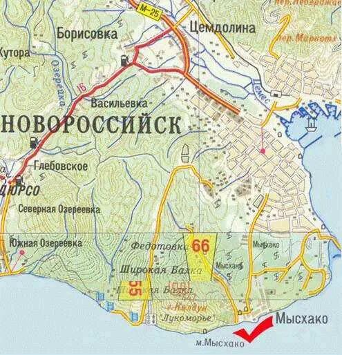 Где находится новороссийск какая. Мысхако новороссийск на карте. мысхако на карте краснодарского края. карта краснодарского края новороссийск мысхако. поселок мысхако на карте.