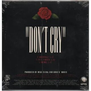 Don t cry guns n roses текст