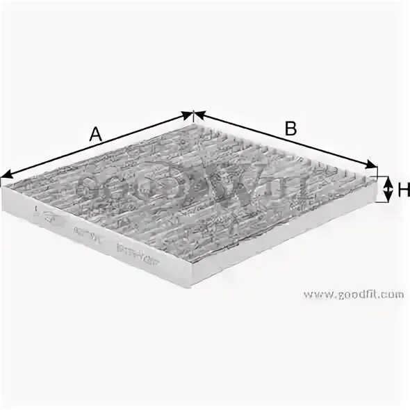 Cfc 002. Фильтр салонный goodwill ag177. ag177cfc. ag0177.