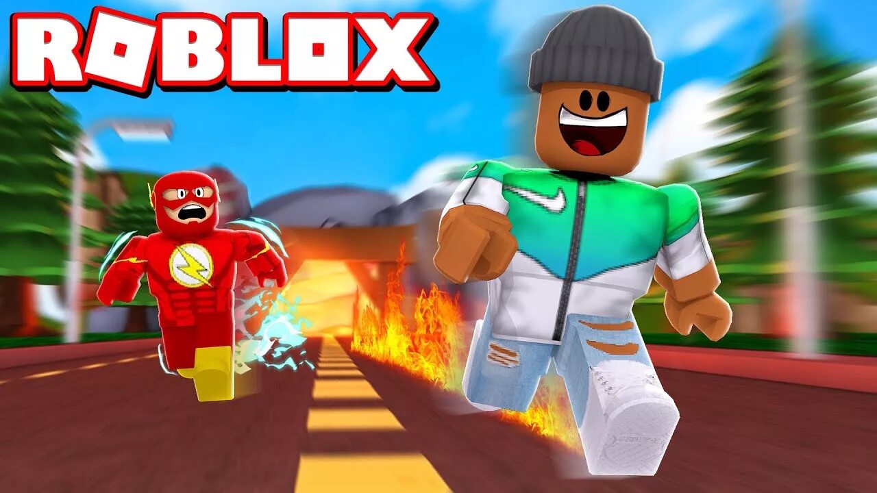 Roblox бегать
