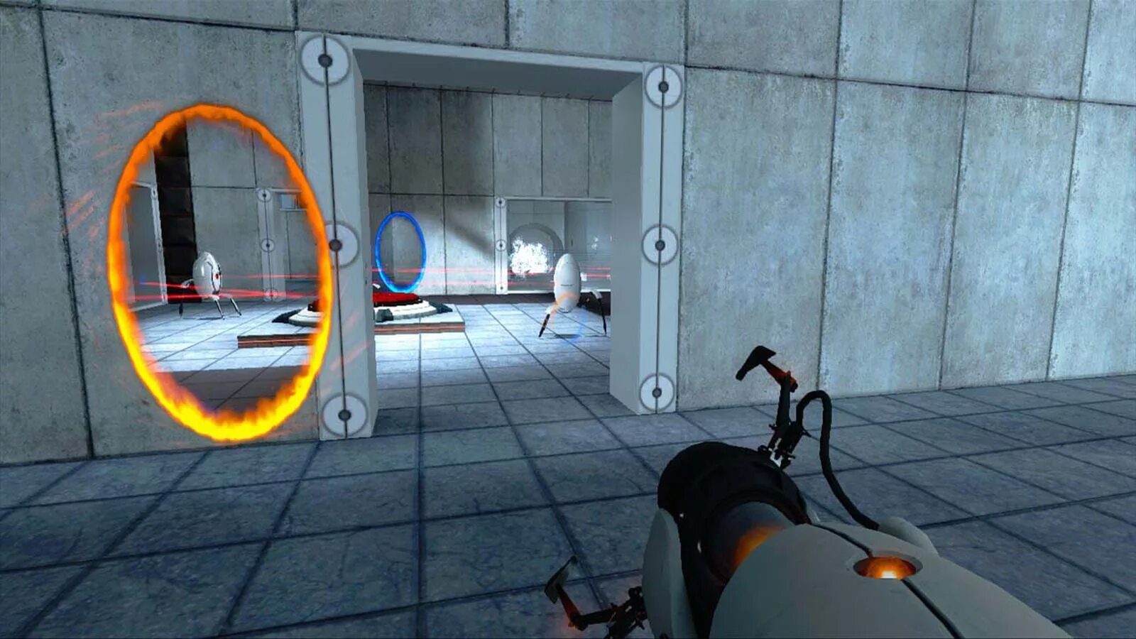 Portal 1 игра. Portal 2007. Портал халф лайф 1. Портал 1 в half-Life 2.