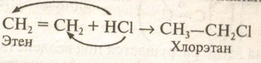 Этен и бромная вода. Превращение этена в хлорэтан. Хлорэтан реакция. Из хлорэтана в этен. Из этилена хлорэтан.