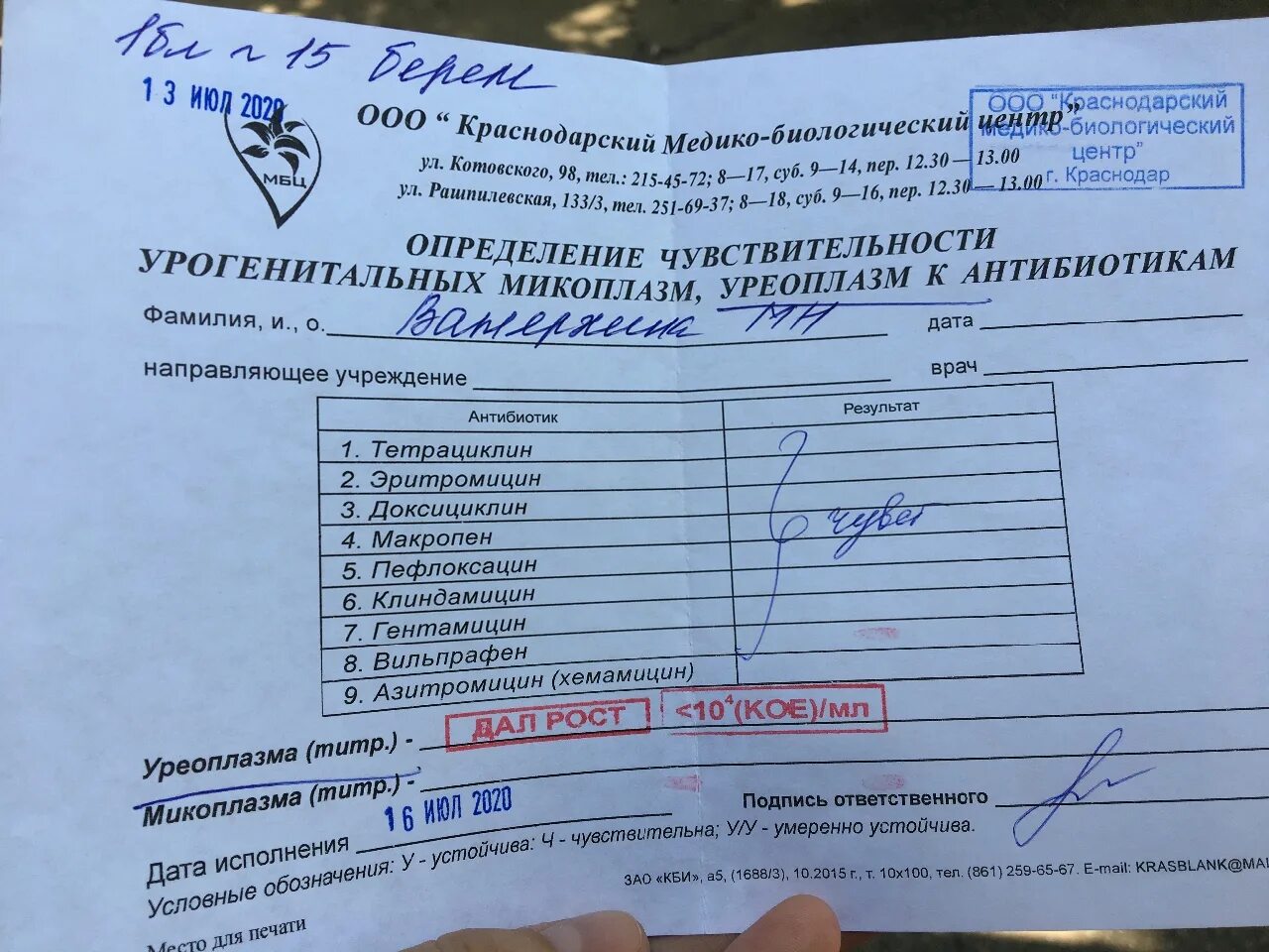 Enterococcus faecalis 10 4 кое мл