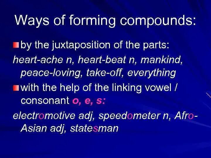 Form compound. Ways of forming compounds. ways of forming compound words. 1. compounding. ways of forming compound words.. 4. ways of forming compound words..