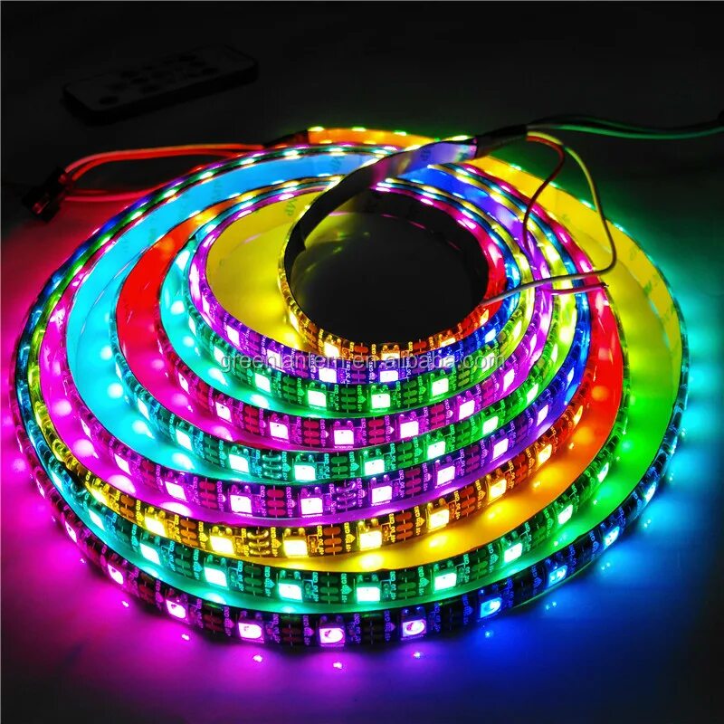 Как сделать rgb подсветку. Ws2812 и ws2812b. лента led light strip 12в. rgb ws2812b led. светодиодная лента rgb 12в ip20.
