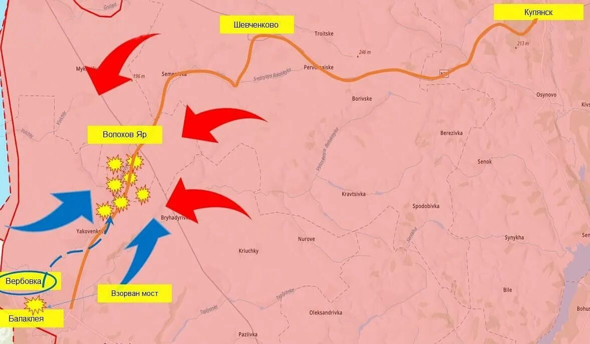Карта наступления ВСУ карта. Балаклея на карте боевых действий. Наступление ВСУ на Балаклею. Контрнаступление ВСУ Балаклея.