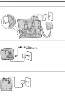 Как подключить телефон panasonic