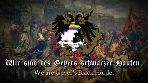 Песня wir sind des geyers schwarzer