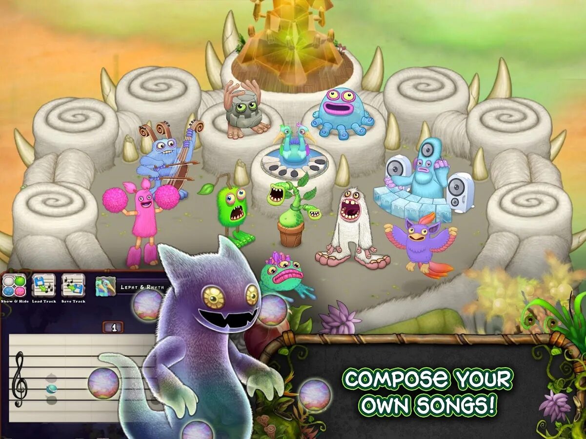 Суть игры my singing monsters. Игра singing Monsters. Май сингинг Монстер. Тумбы my singing Monsters. Игра Мои Поющие монстры.