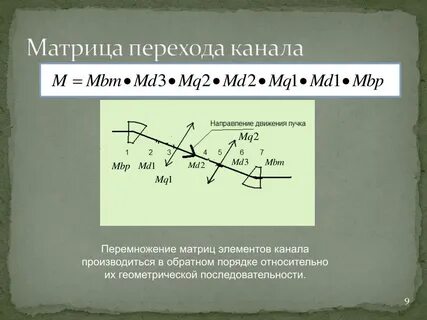 Матрица перехода системы координат