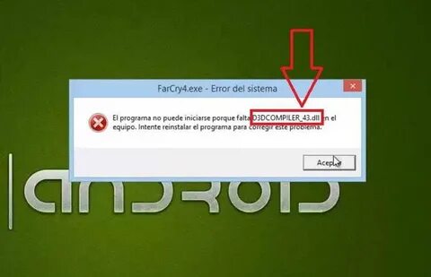 Запуск программы невозможен d3dcompiler