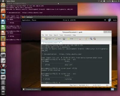 Start linux