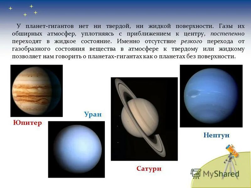 Чем объясняется сравнительно большое сжатие планет гигантов. Чем объясняется сравнительно большое сжатие планет гигантов