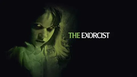 Download The Exorcist Green And Black Wallpaper | Wallpapers.com.
