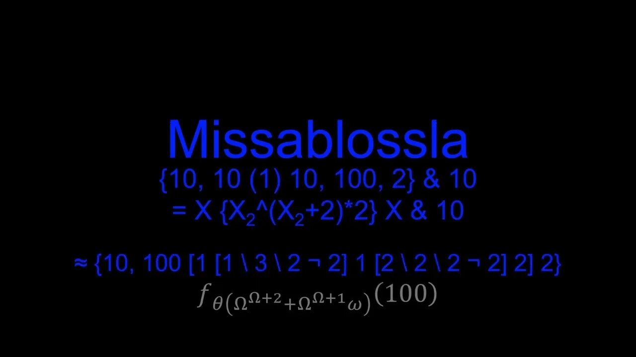 Ultimate list. Missablossla. killillion. numbers 0 to infinity?! (very big numbers). ultimate list of large numbers 2025.