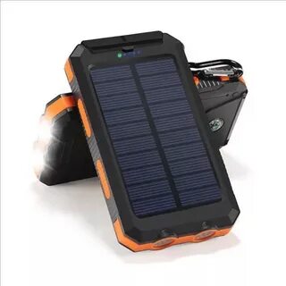 Solar powered battery