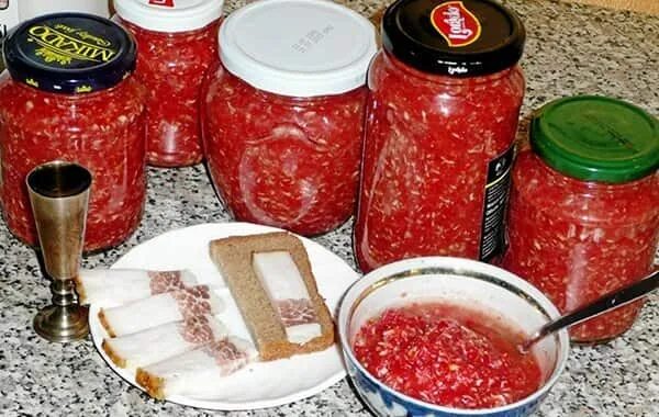 Рецепт хреновины на зиму длительного хранения