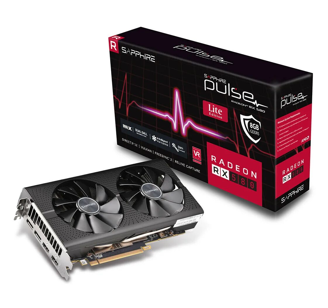 Radeon sapphire 8gb. RX 580 Pulse 8gb. Sapphire Pulse Radeon RX 580. RX 580 8gb Sapphire. Видеокарта Sapphire AMD Radeon RX 580.