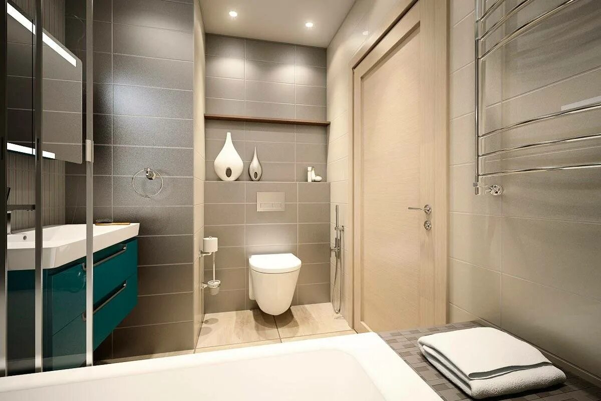 Интерьер санузла 4 кв м с ванной. Маленький совмещёный сан узел. Туалет с ванной совмещенные 4 кв. Современная ванная комната 4 кв. Ванная комната с туалетом.