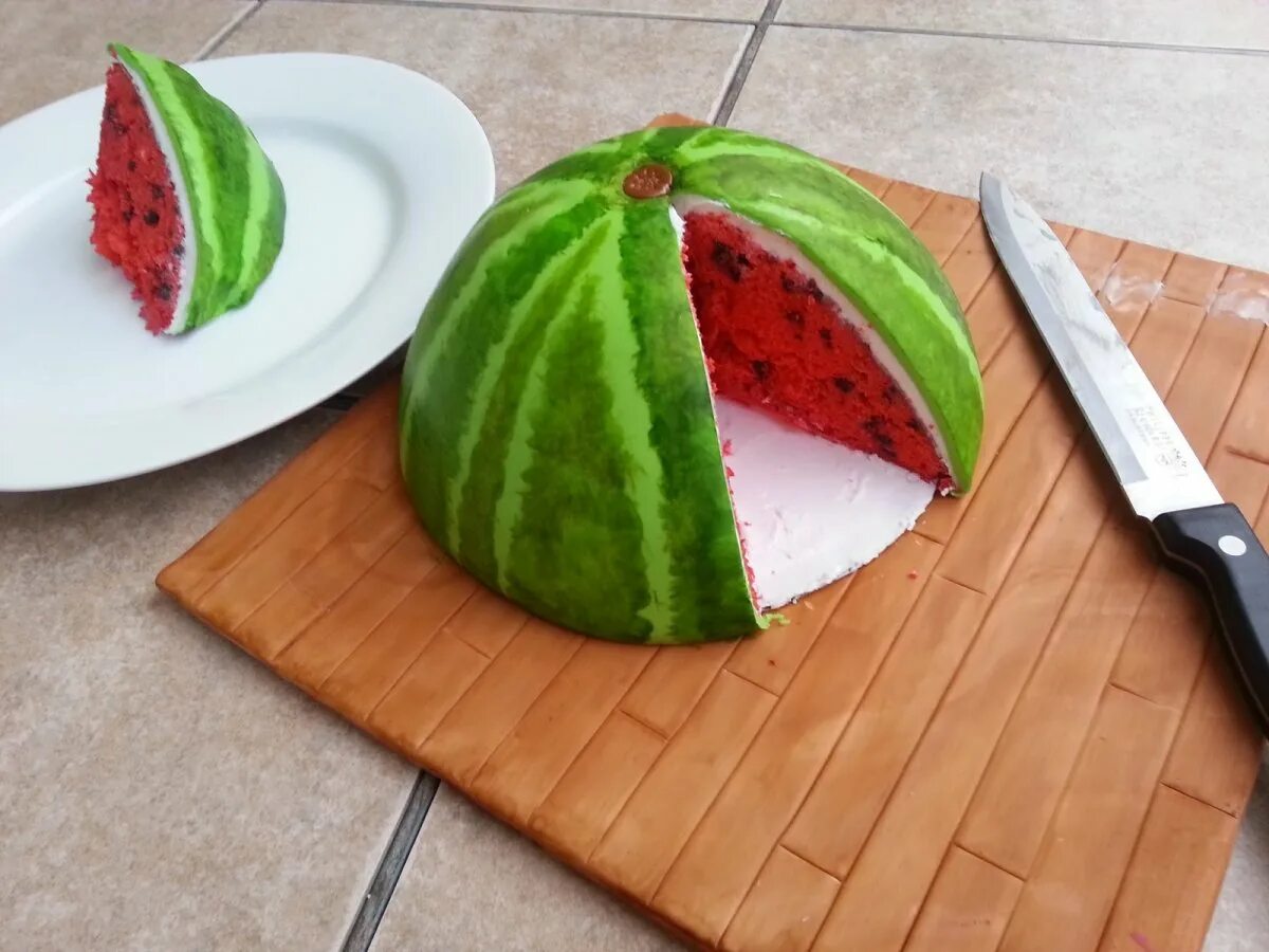 арбузный торт