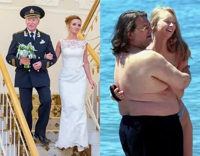 Со своей молодой женой