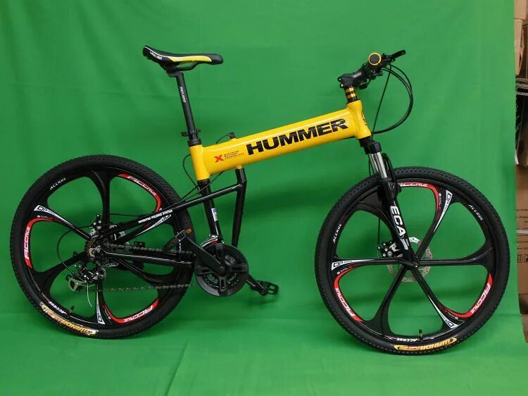 Складной велосипед купить 26. Велосипед Hummer 26. Горный велосипед Hummer. Велосипед складной Хаммер 20" колеса. Велосипед Хаммер на литых дисках 26.