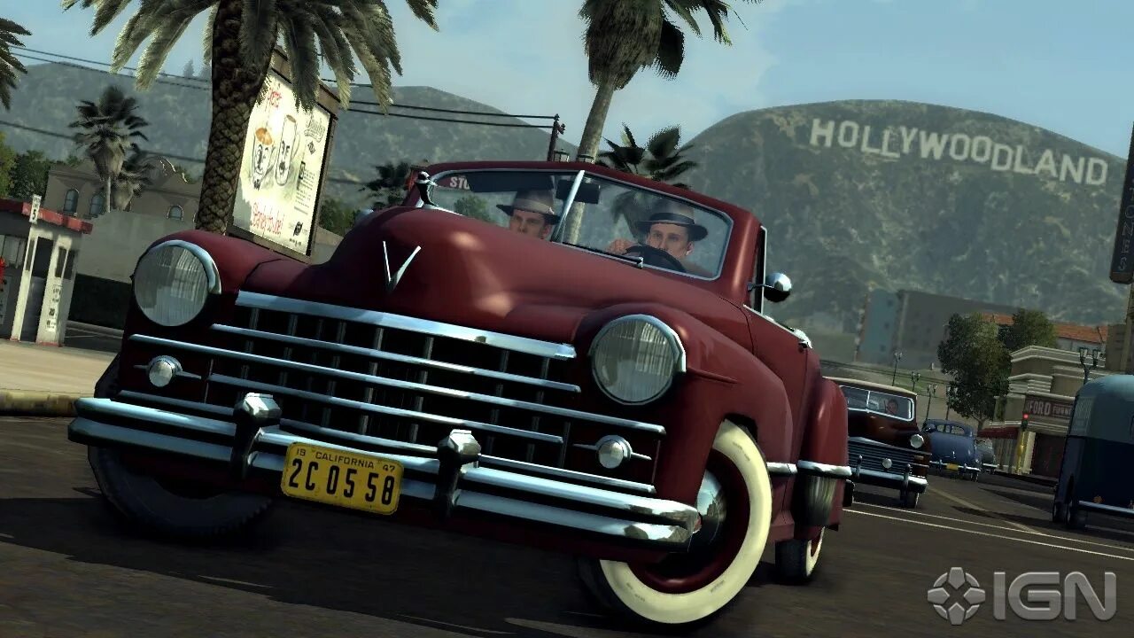 Classic car игра. L.A. noire. Лос Анджелес la noire. La noire Hollywoodland. Лос Анджелес 1940s.