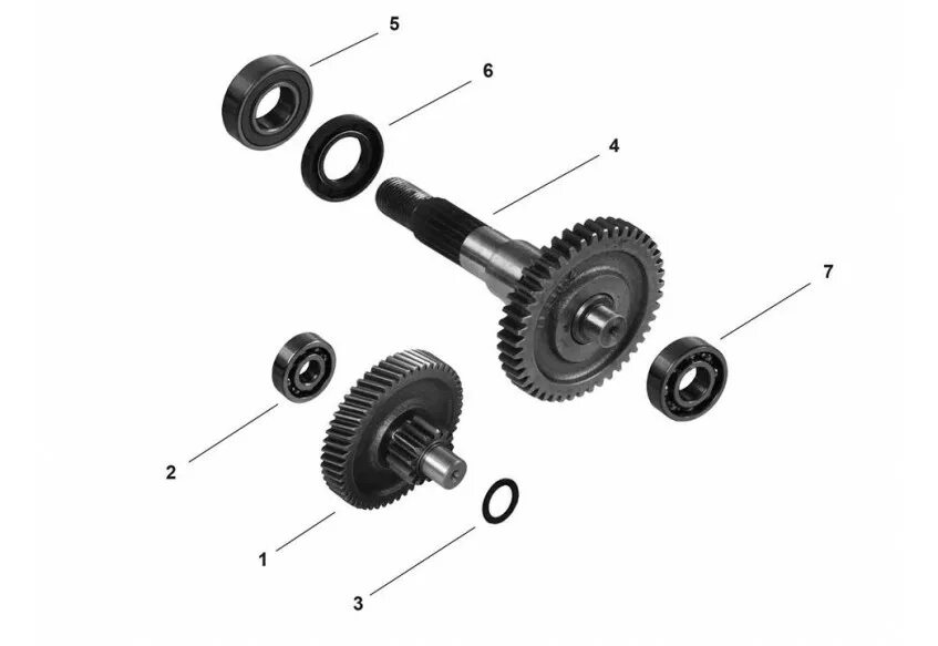 Шестерни скутер. Подшипники редуктора скутер 150 кубов. Подшипники редуктора стелс тактик 50. Редуктор скутера 139qmb. Сборка двигателя стелс тактик 50.