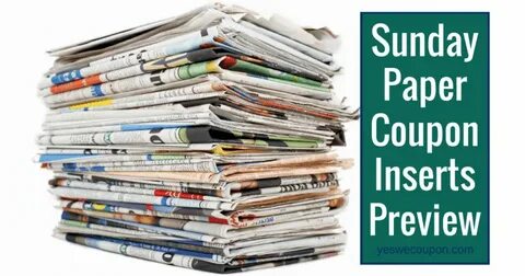 Sunday papers