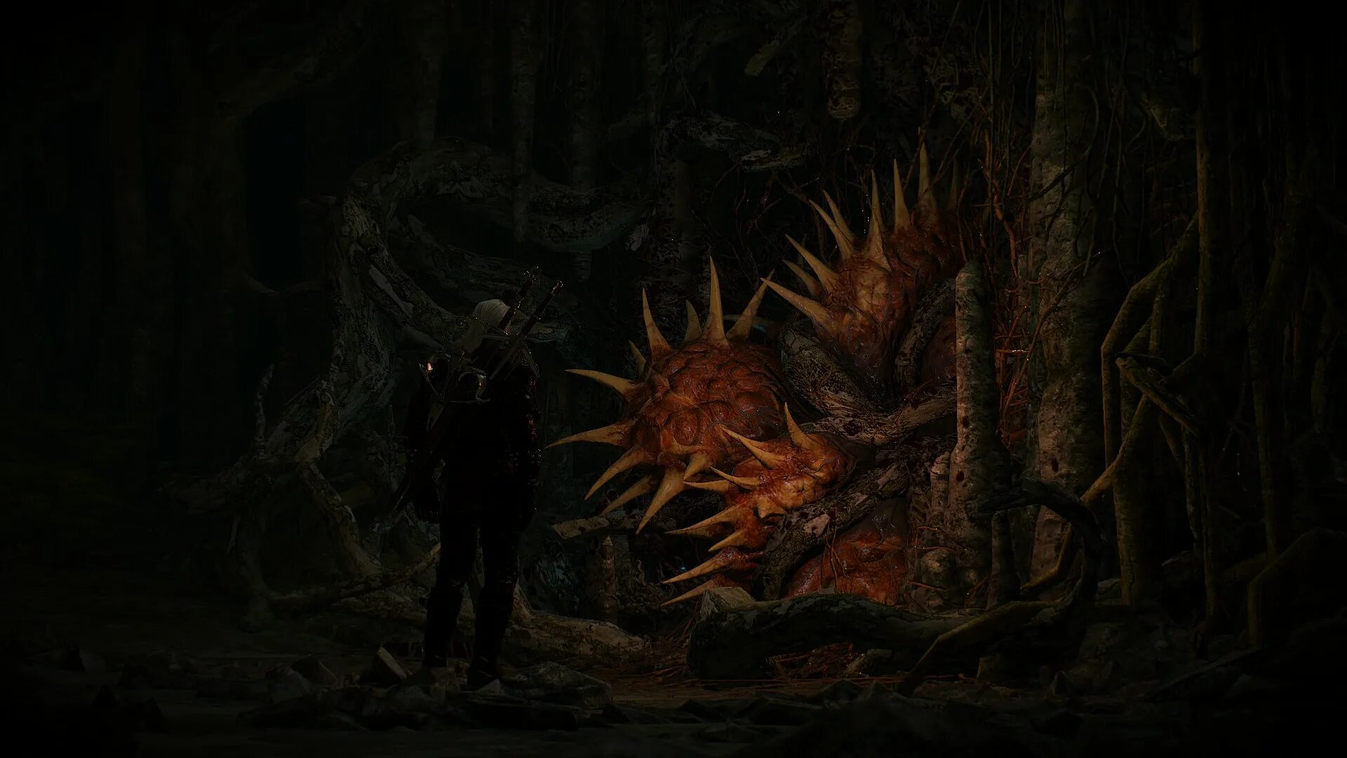 Три монаха. Леший ведьмак 3 бестиарий. Художник томаш ален копер. The witcher 3 wild hunt шепчущий холм. 3 дух.