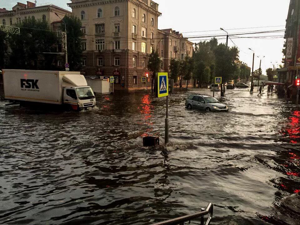 Где затапливает город