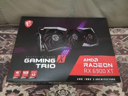 Видеокарта amd radeon rx 6900 xt