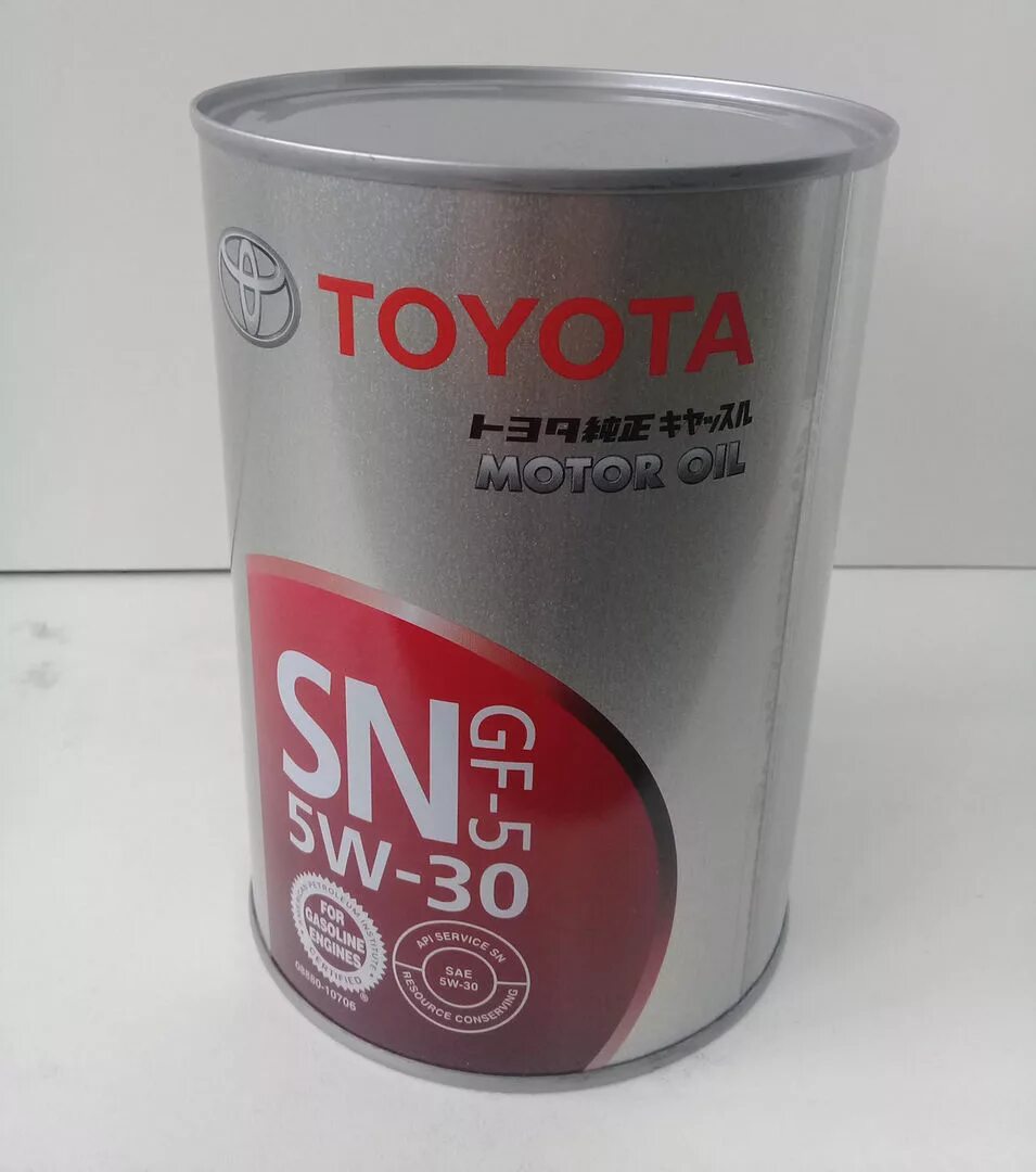 Тойота 5w30 1 литр. Toyota 5w30 SN/CF gf-5. Тойота SN 5w-30. Toyota Motor Oil SN gf-5 5w-30. Моторное масло 5 30 5 литра