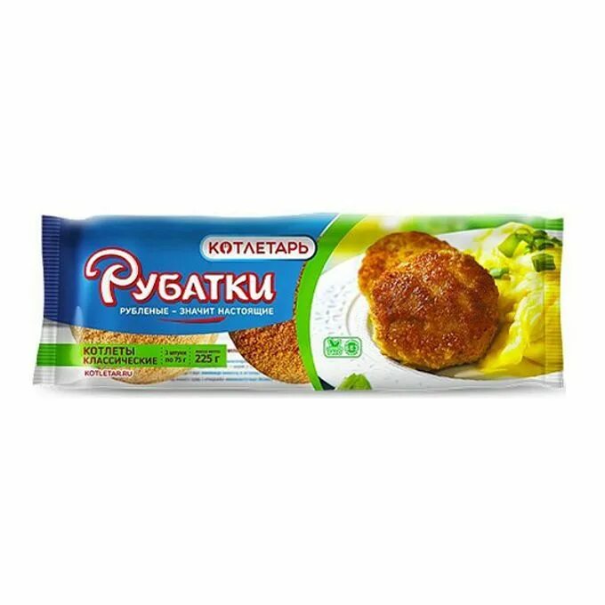 Котлеты Рубатки Котлетарь 450г классические