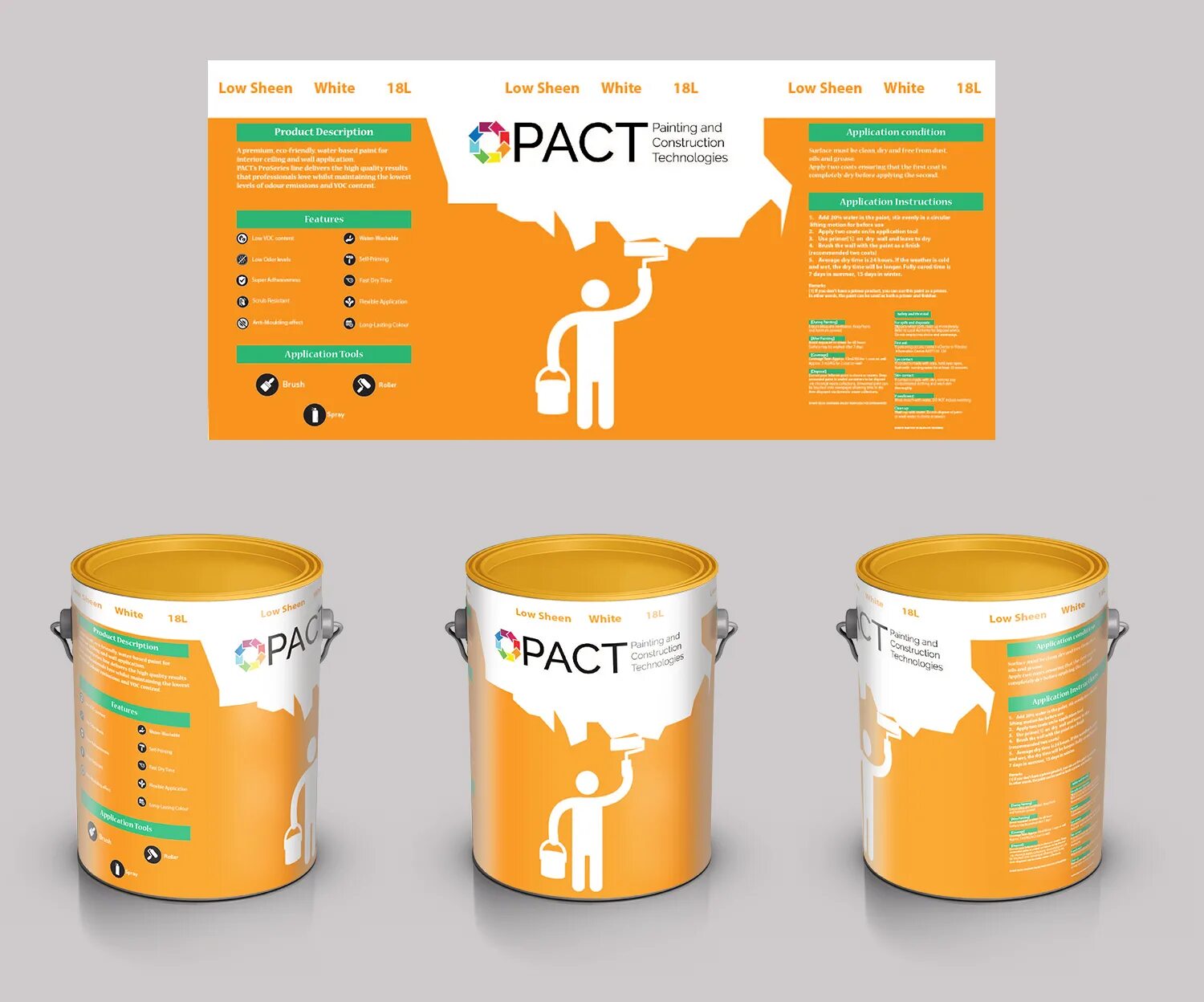 Label for. Label design. paint label design. product label. product label design.