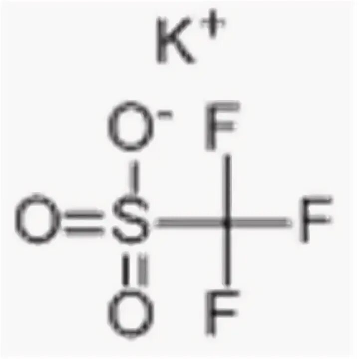 Калий 6.2. Сульфонат калия. Trifluoromethanesulfonate. Тетрацианохинодиметана. Пентил формула.