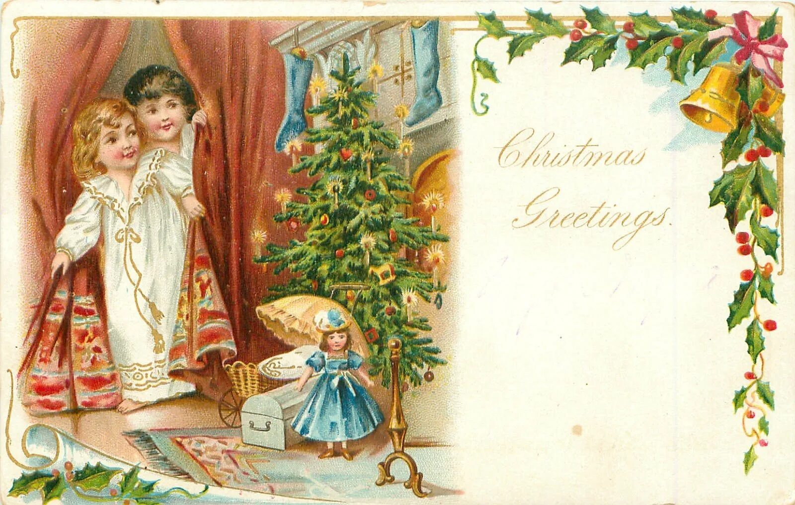 Christmas открытка. Старинные открытки. старинные новогодние открытки. винтажные открытки с новым годом. открытка с рождеством!.