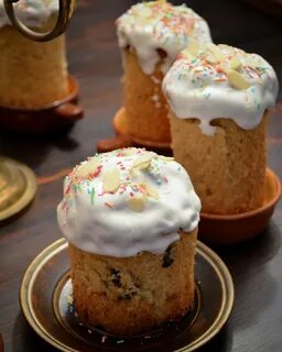 Веганский кулич