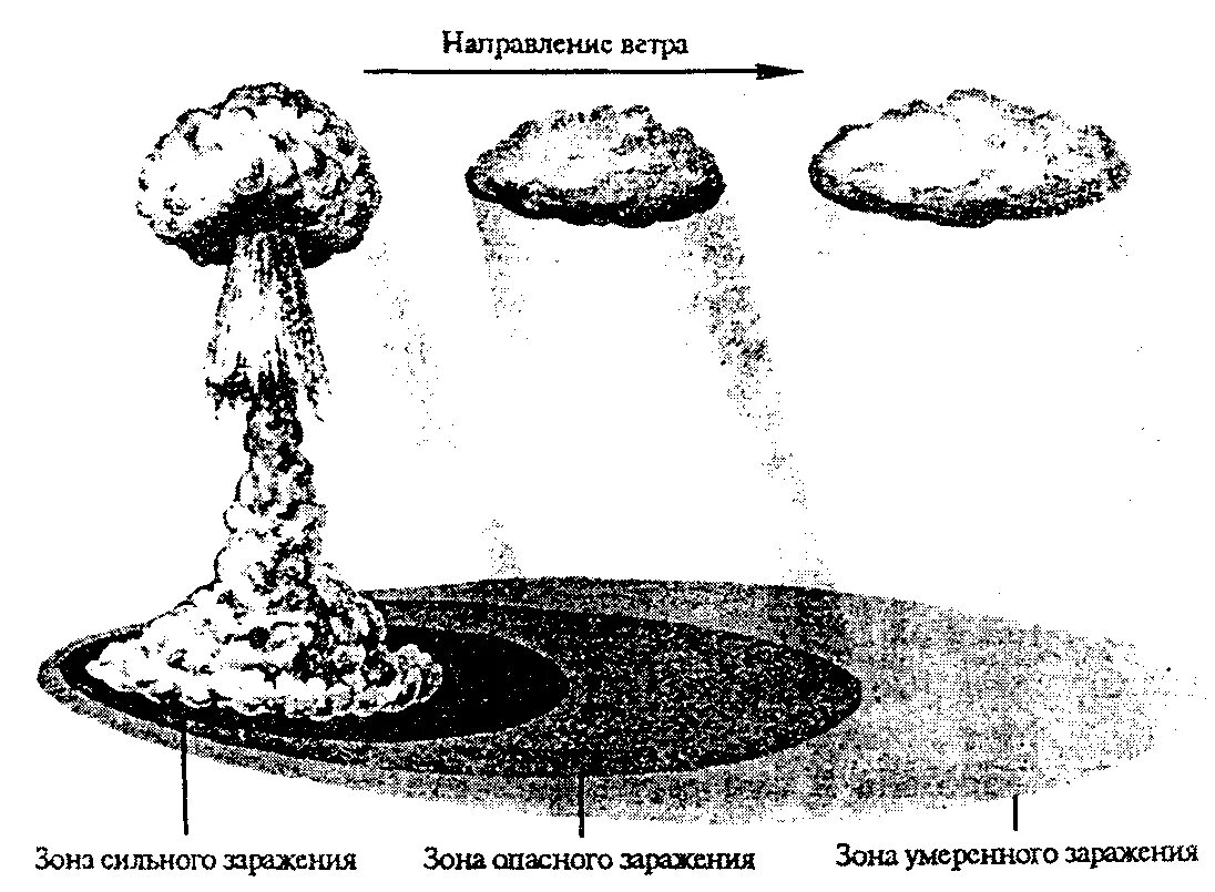 Продукты ядерного взрыва. Радиоактивное заражение ядерного взрыва. Воздействие ядерного взрыва. Влияние радиации на окружающую среду. Влияние радиоактивности на окружающую среду.