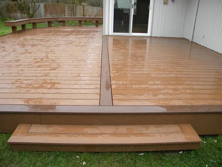 By using suspended Wallbarn Timber Paving Tiles, installers combine the natural,