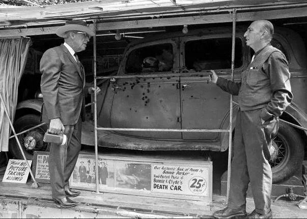 In the death car