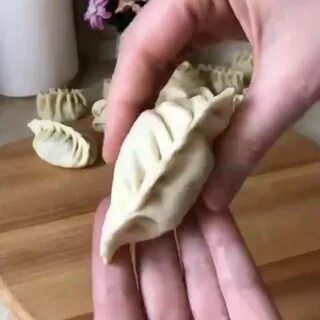 Манты способы лепки видео
