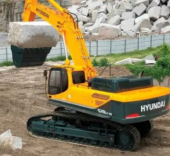 Экскаватор хундай 520