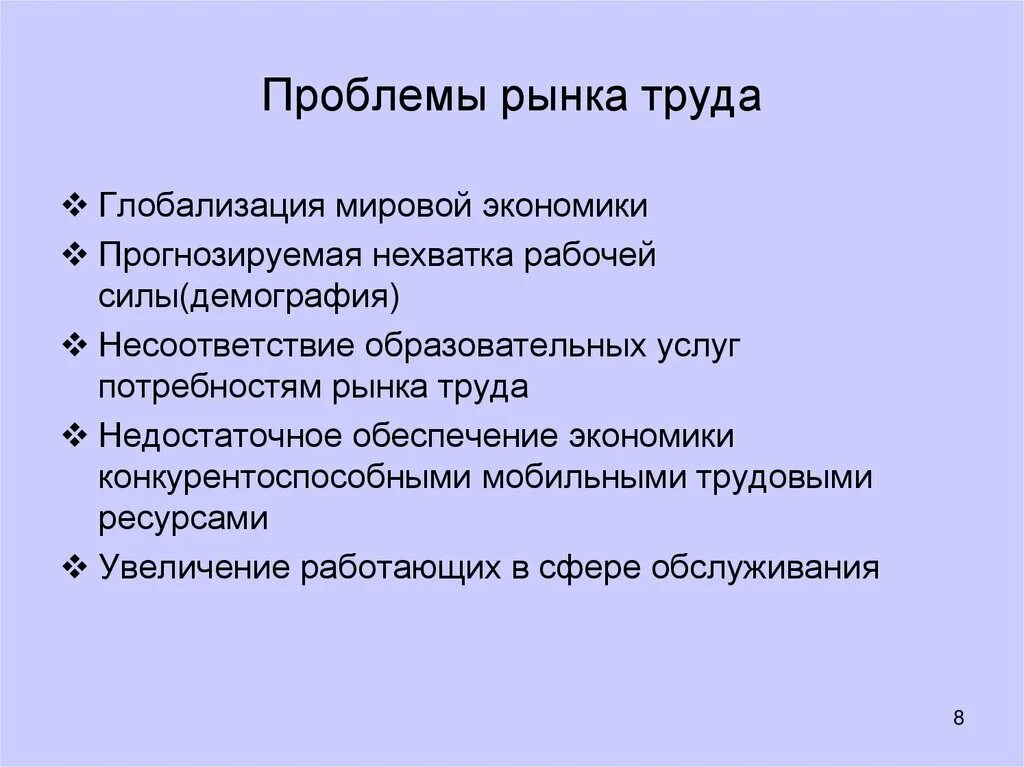 Проблемы рынка труда. Основные проблемы рынка труда. Социальные проблемы рынка. Проблемы современного рынка труда.