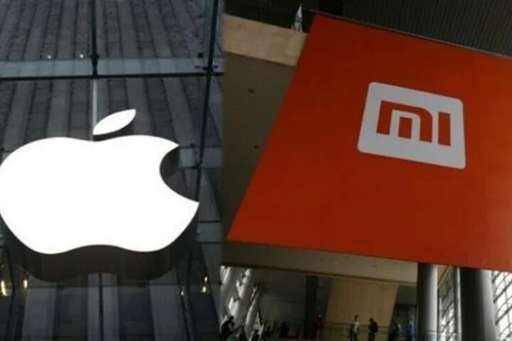 Apple против xiaomi. ксиоми с логотипом апл. Iphone samsung huawei.