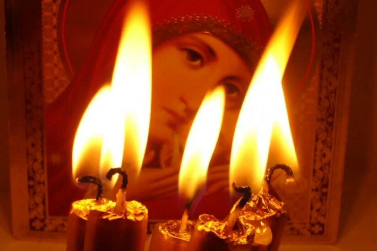 Поминальную свечу